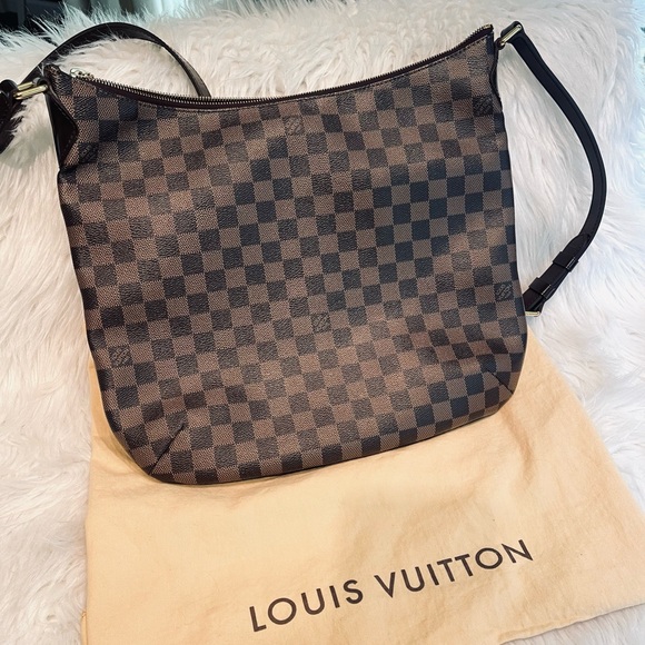RARE! LOUIS VUITTON Bloomsbury GM (Largest size) Damier Ebene Crossbody - Picture 15 of 16